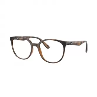 Óculos de Grau Redondo Ray-Ban RX7206L 2012 52 RMD.ACT Havana