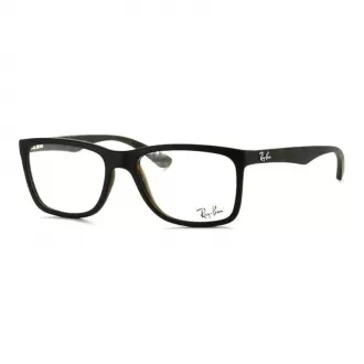 Óculos de Grau Retangular Ray-Ban RX7027L 5924 56 RMD.ACT Preto