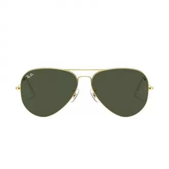 Óculos de Sol Aviador Ray-Ban RB3026L L2846 62 RGD.MTL Dourado