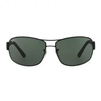 Óculos de Sol Quadrado Ray-Ban RB3503L 006 7166 RGD.MTL Preto