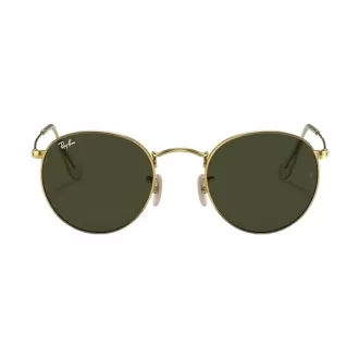 Óculos de Sol Redondo Ray-Ban RB3447NL 001 53 RMD.MTL Dourado