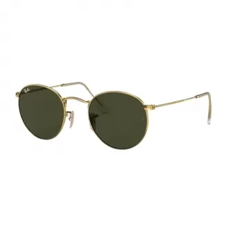 Óculos de Sol Redondo Ray-Ban RB3447NL 001 53 RMD.MTL Dourado