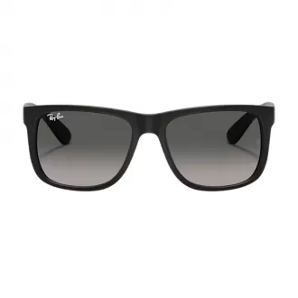 Óculos de Sol Retangular Ray-Ban Justin Classic RB4165L 601 8G57 RGD.ACT Preto